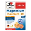Illustration of the product packaging Doppelherz aktiv Magnesium+Calcium+D3 front view